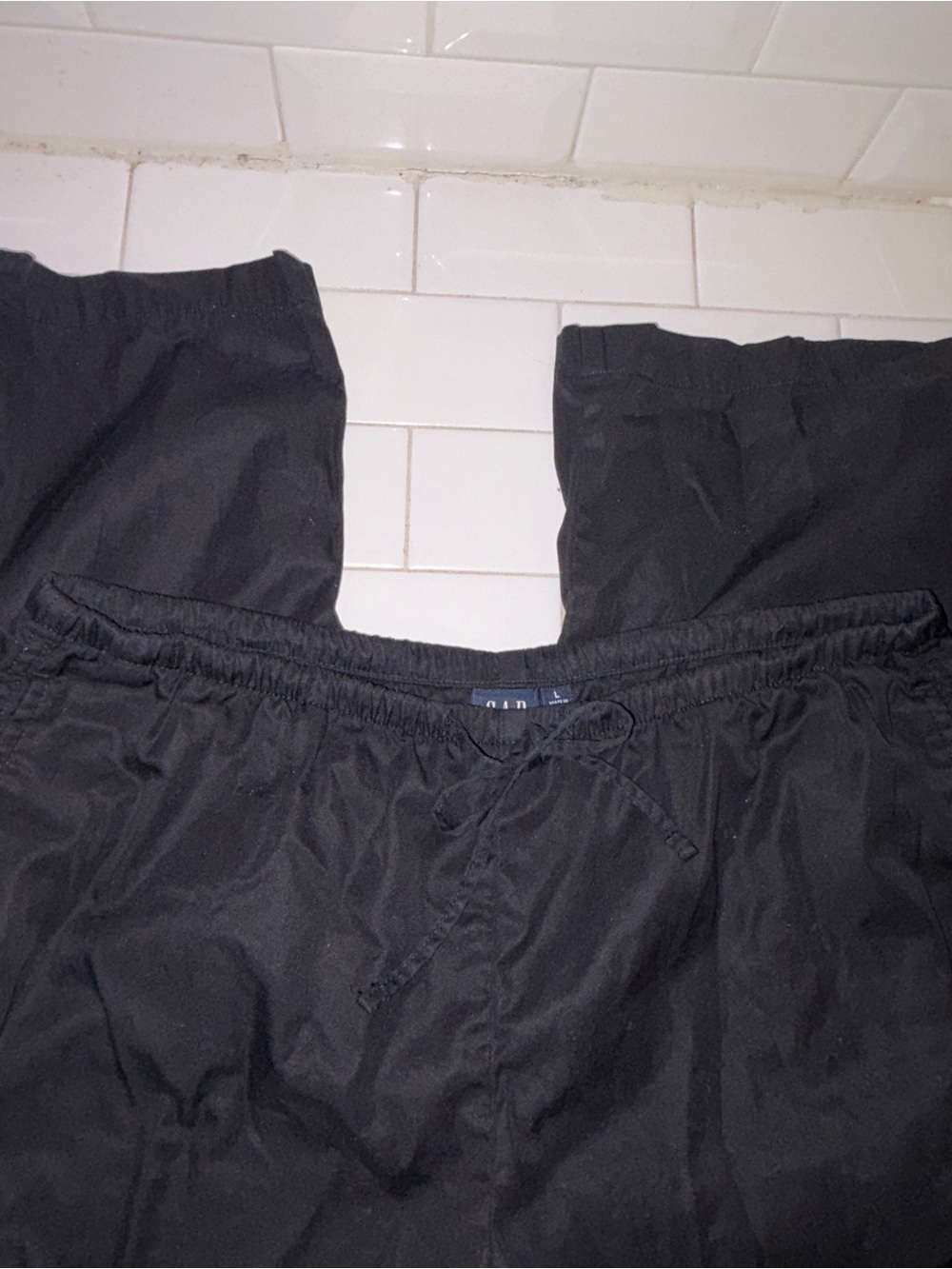 GAP women’s poplin easy barrel pants